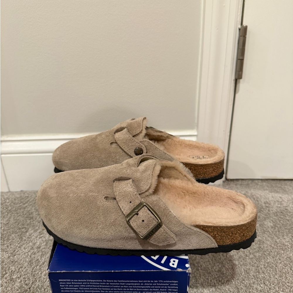 Birkenstock Boston Shearling - Suede